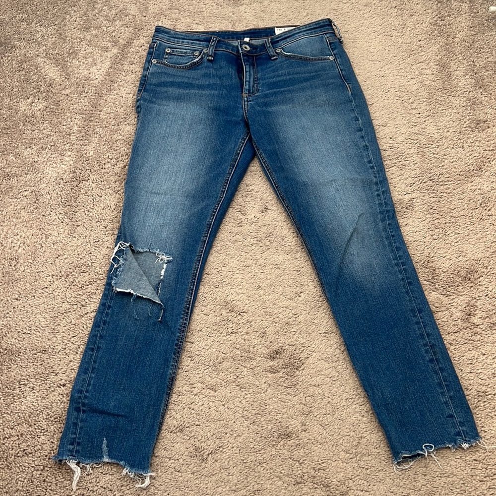 Rag & bone Cate Mid rise ankle skinny Jean